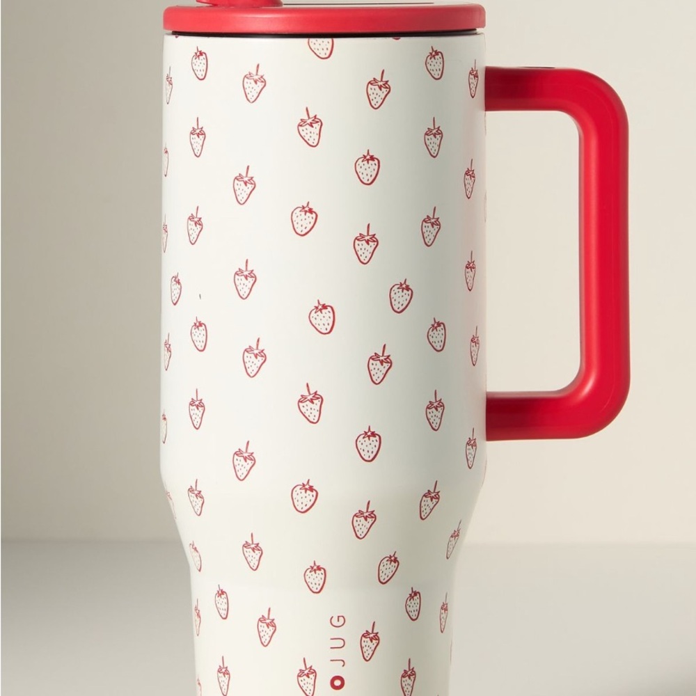 LIMITED EDITION HYDROJUG Anthropologie Strawberry Fields